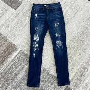 KanCan High-Rise skinny jeans